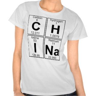 C H I Na (china)   Full T Shirts
