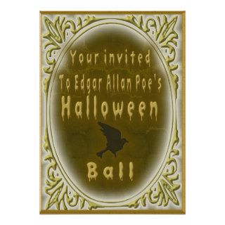 Halloween Ball Personalized Announcement