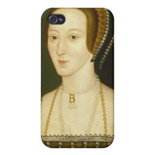 Anne Boleyn Second Wife of Henry VIII Portrait iPhone 4 Covers