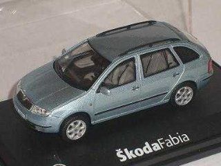 Skoda Fabia i 1 Kombi Combi Gray Stone Metallic Grau 143ab004p 1/43 Abrex Modellauto Modell Auto Spielzeug