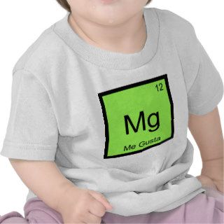 Mg   Me Gusta Chemistry Element Symbol Meme Tee