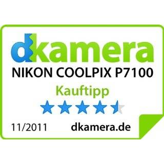Nikon Coolpix P7100 Digitalkamera 3 Zoll schwarz  Kamera & Foto