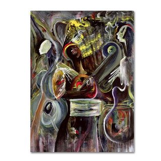 Ikahl Beckford 'Pearl Jam' Canvas Art Trademark Fine Art Canvas