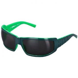 Bikkembergs Sonnenbrille Sunglasses dunkelgrün BK 502 UVP 148,00 EUR Bekleidung