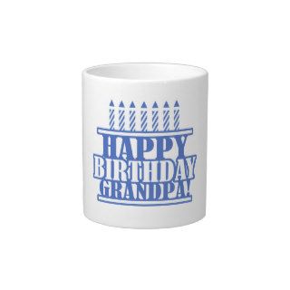 Happy Birthday Grandpa Jumbo Mugs