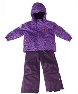 Color Kids.Ski Anzug, Schneeanzug, Jussi Ski Set violet Gr.12 152 Bekleidung
