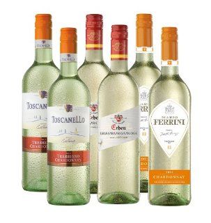 Weißwein Probierpaket (6er Karton Wein / Weißwein) zum Sonderpreis Lebensmittel & Getränke