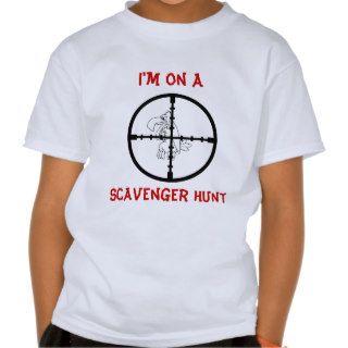 Kids Scavenger Hunt Shirts