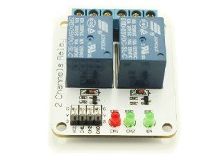 2 Channel 5V Relay Module für Arduino DSP AVR PIC ARM Elektronik