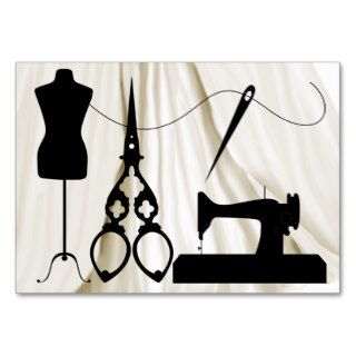 Sewing / Fashion / Seamstress   SRF Business Card Templates
