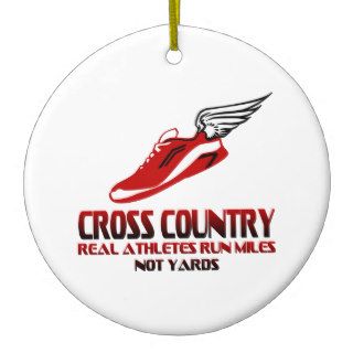 Cross Country Ornament