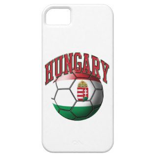 Flag of Hungary Soccer Ball iPhone 5 Cases
