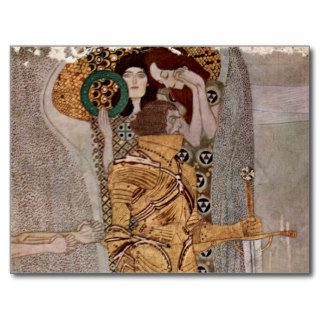 Gustav Klimt ~ Beethovenfries Postcard