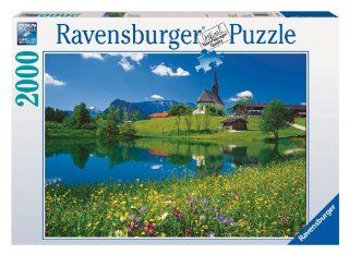 Ravensburger 16660   Oberbayern, Inzell, Kirche St. Nikolaus   2000 Teile Puzzle Spielzeug