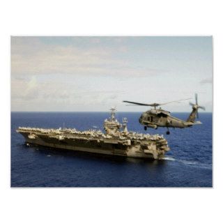 USS Vinson CVN 70 Poster