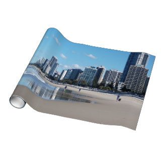 World Beach Scenes 4 Wrapping Paper