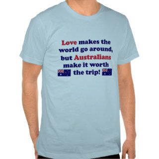Australian Love Makes Tshirts