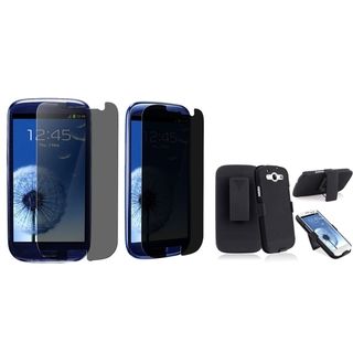 BasAcc Holster/ Privacy Protector Case for Samsung Galaxy S III/ S3 BasAcc Cases & Holders