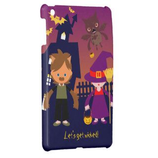 Werewolf goes out on Halloween night iPad Mini Cases