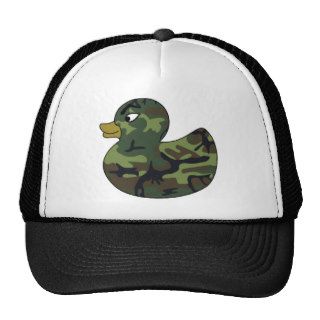 Camouflage Rubber Duck Trucker Hats