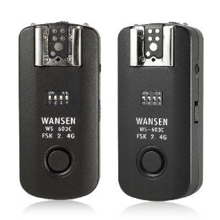 Wireless Fernbedienung Blitzauslöser 2.4GHz für Canon Kamera & Foto