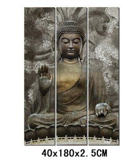 Leinwanddruck Raumteiler Buddha 120 x 180 Küche & Haushalt