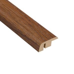 Palace Oak Dark 11.13 mm Thick x 1 5/16 in. Wide x 94 in. Length Laminate Carpet Reducer Molding HL1004CR