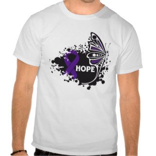 Hope Chiari Malformation Butterfly T Shirt