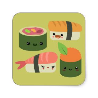 Sushi Friends Stickers