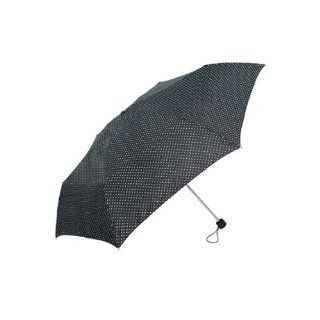 Taschenregenschirm Regenschirm Punkte Schwarz (WR3) Koffer, Rucksäcke & Taschen