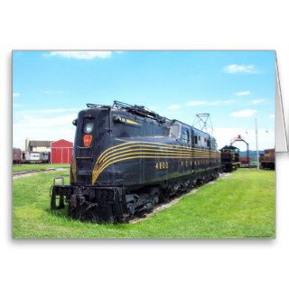 Pennsylvania Railroad Locomotive GG 1 #4800 Greeting Cards