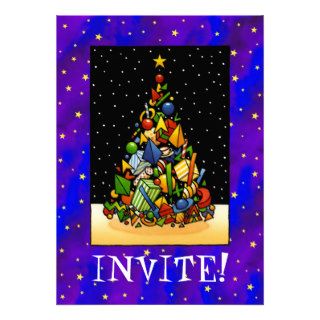 Christmas Presents Personalized Invitation