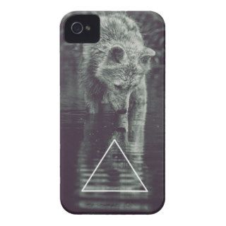 hopping ASTRE wolf iPhone 4 Cases