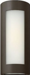 Hinkley Lighting 2027BZ 1 Light Compact Fluorescent Outdoor Wall Sconce from the Solara Collection, Bronze   Wall Porch Lights  