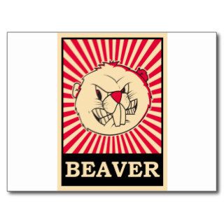 Beaver Post Card