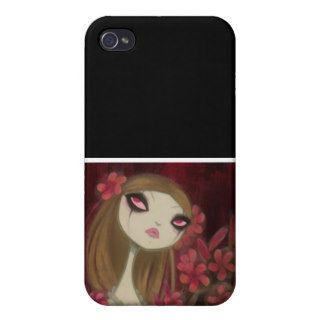 Dark Fairy Tale Character 8 iPhone 4/4S Cases