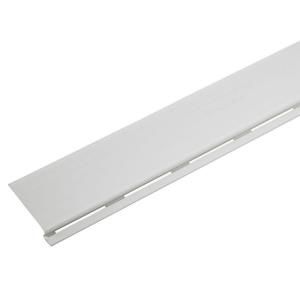 Amerimax Home Products 4 ft. White Solid Gutter Cover 85320