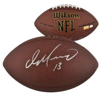 Dan Marino Autographed Football   Replica SM Holo   Autographed Footballs Sports Collectibles