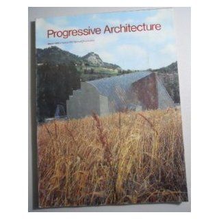 Progressive Architecture  Volume 60, Number 3  March 1979 John Morris (editor) Dixon Books