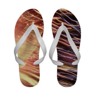 Fireworks Flip Flops