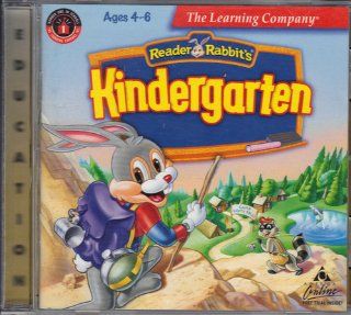 Reader Rabbit's Kindergarten Ages 4 6 Software