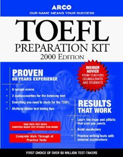 Arco Preparation Kit for the Toefl Test (Master the Toefl) Patrica Sullivan 0021898632210 Books