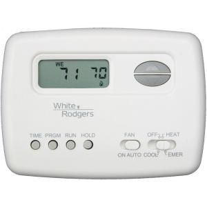 White Rodgers 2 Stage Heat Pump 5 2 Day Programmable Thermostat 1F72 151