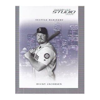 2005 Studio #249 Bucky Jacobsen Seattle Mariners Sports Collectibles