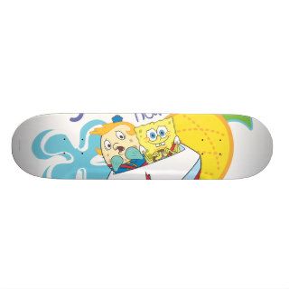 SpongeBob & Mrs. Puff Student Drivers Have Class Skate Decks