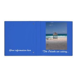 Beach photo album/binder