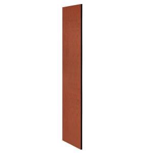 Salsbury Industries Cherry Wood Side Panel for 21 in. L Designer Locker without Sloping Hood 33335CHE