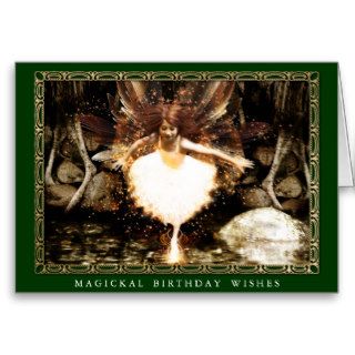 Pagan Birthday Greeting Card