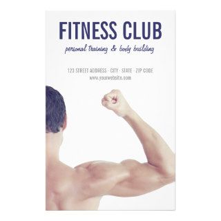 Body Building Gym Fitness Personal Training flyers