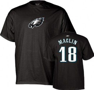 Jeremy Maclin Reebok Name and Number Philadelphia Eagles T Shirt  Sports Related Merchandise  Sports & Outdoors